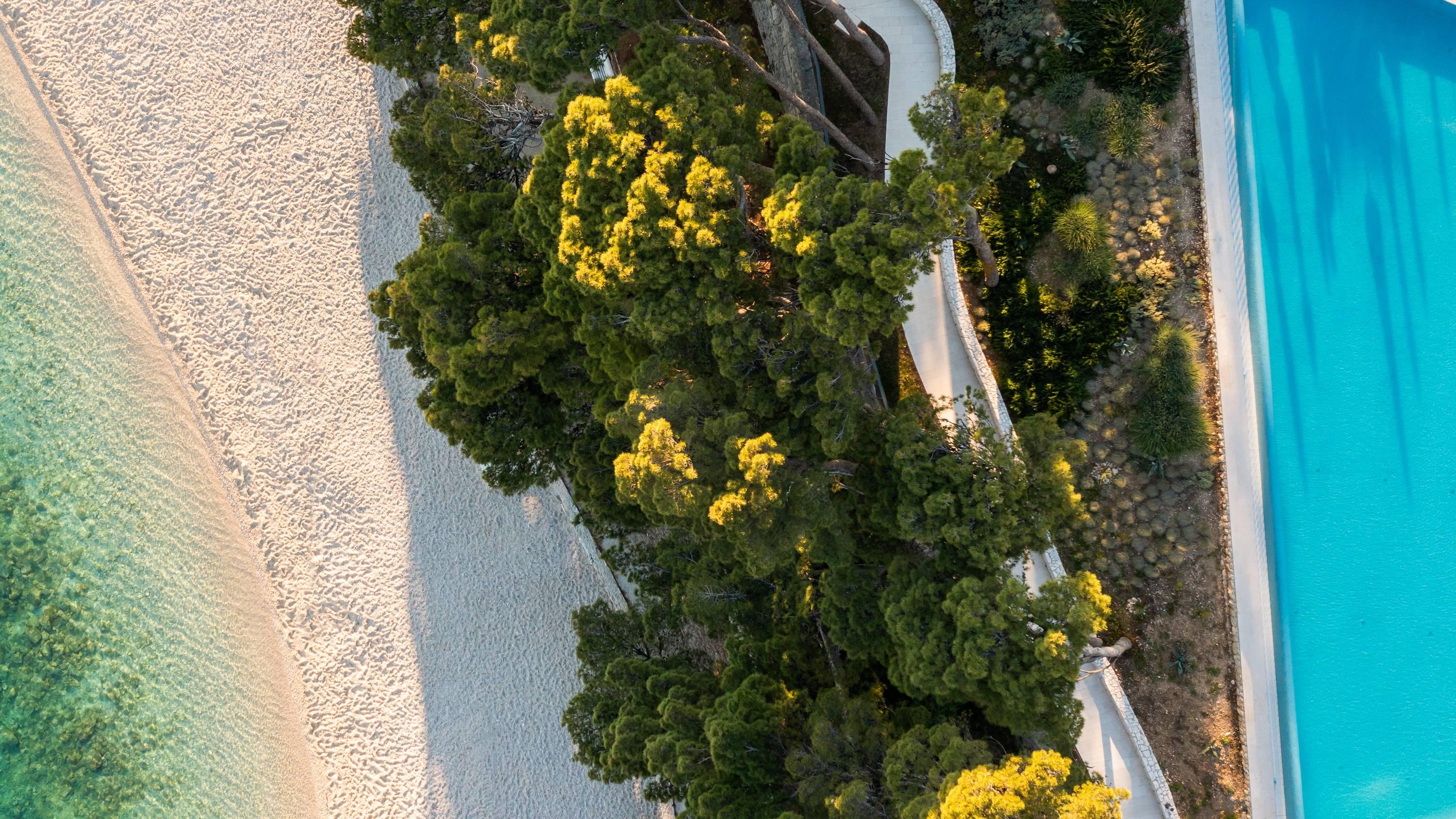 Bluesun Mala Berulia Otel Brela Dış mekan fotoğraf