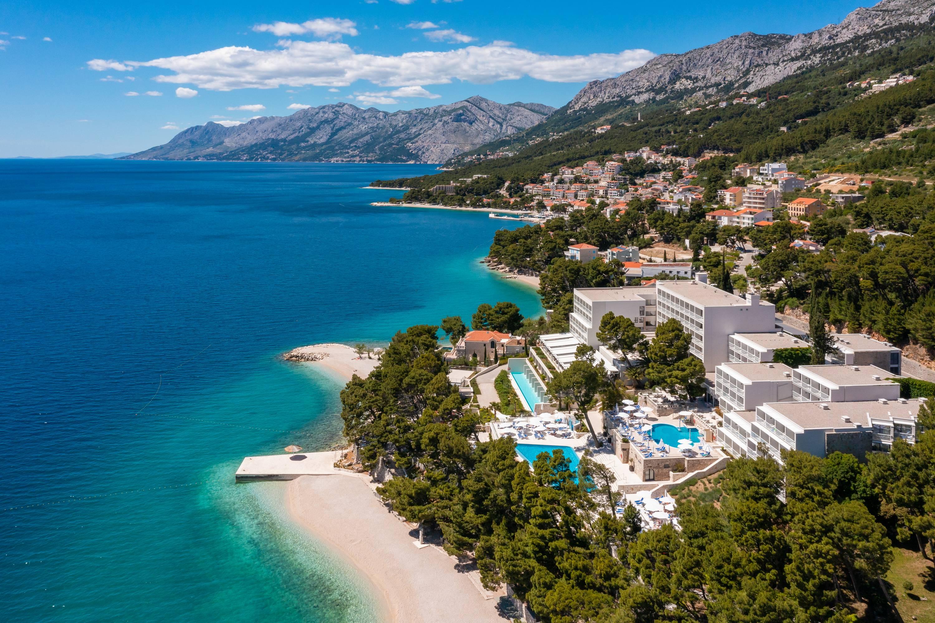 Bluesun Mala Berulia Otel Brela Dış mekan fotoğraf