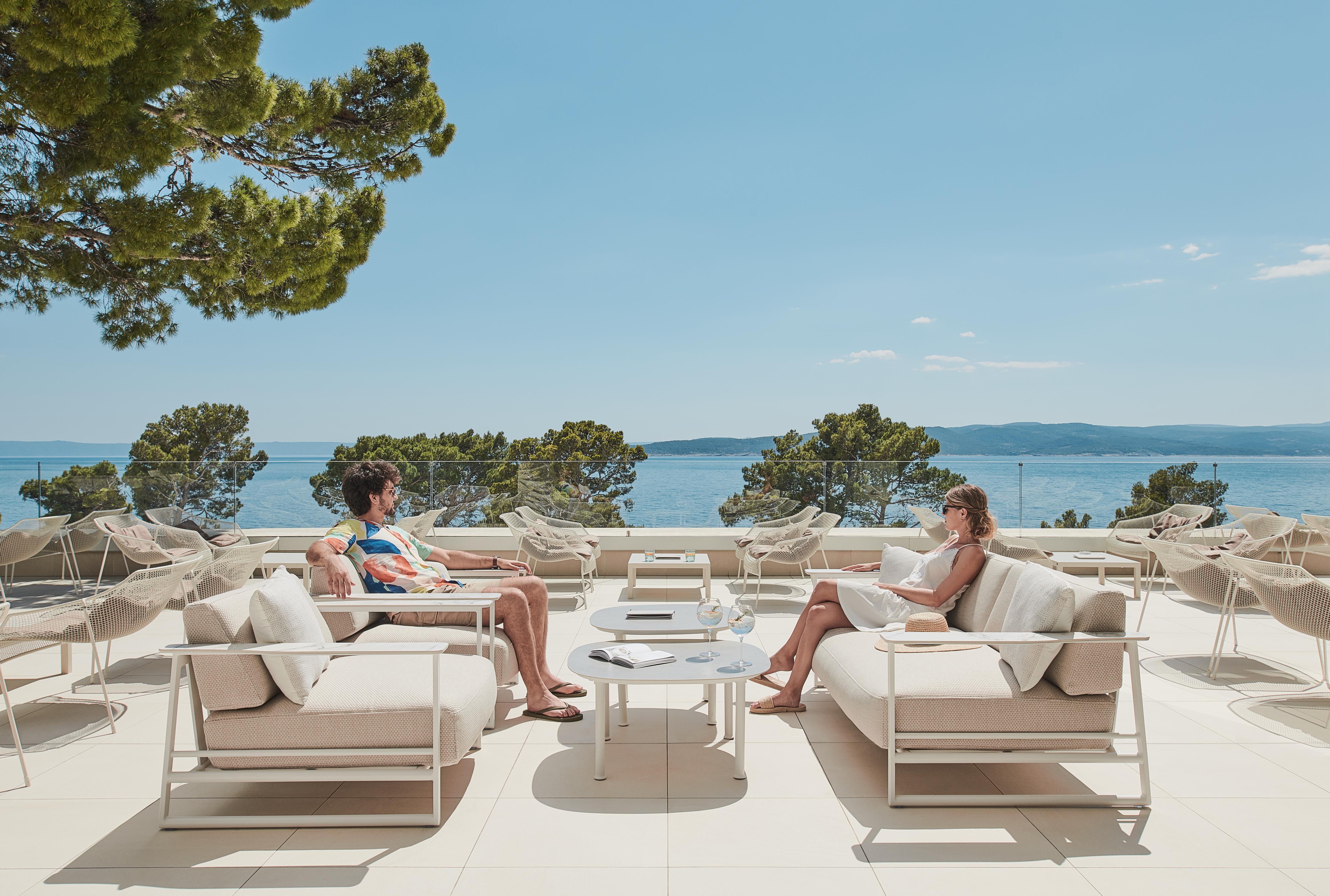 Bluesun Mala Berulia Otel Brela Dış mekan fotoğraf