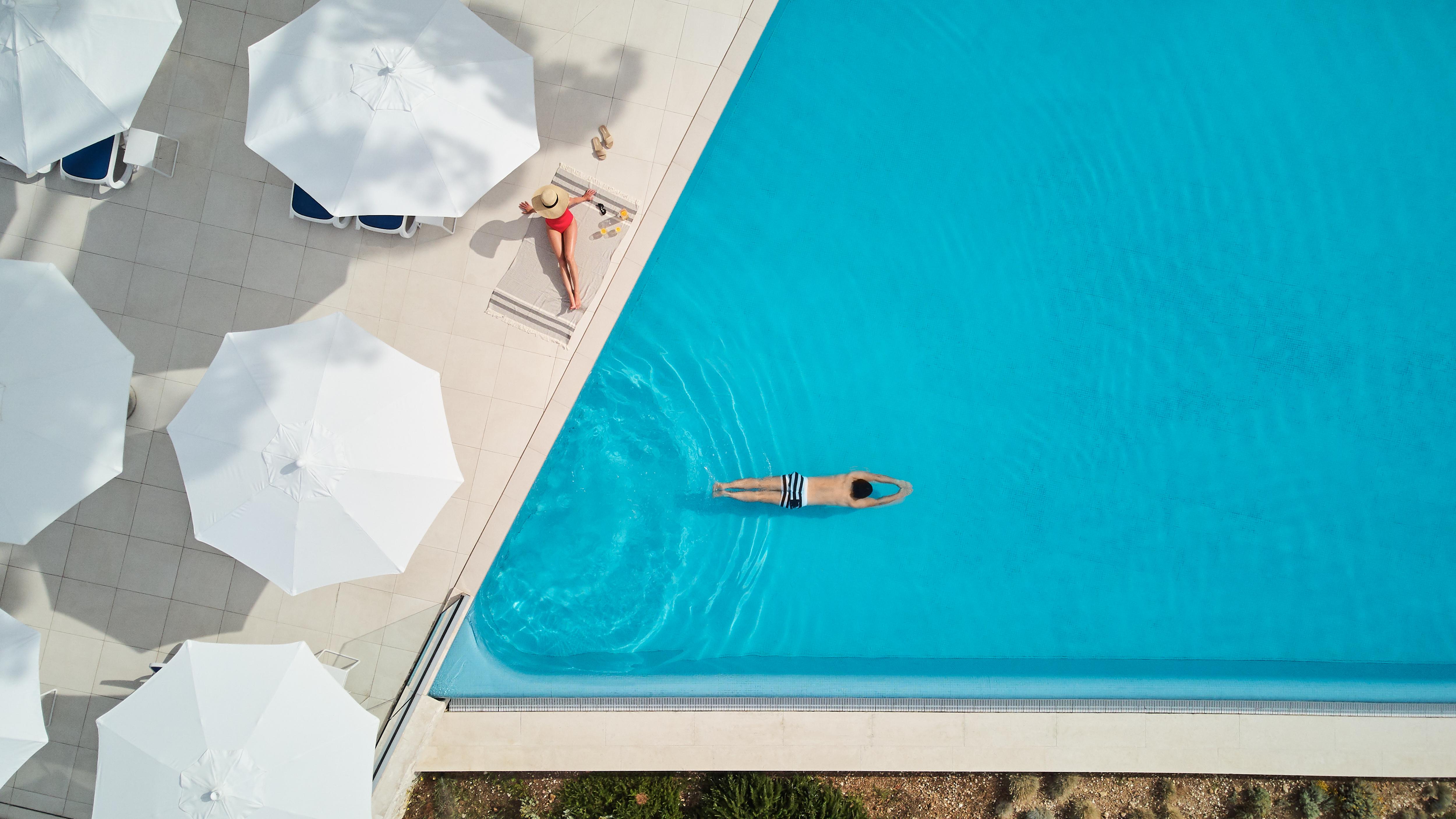 Bluesun Mala Berulia Otel Brela Dış mekan fotoğraf