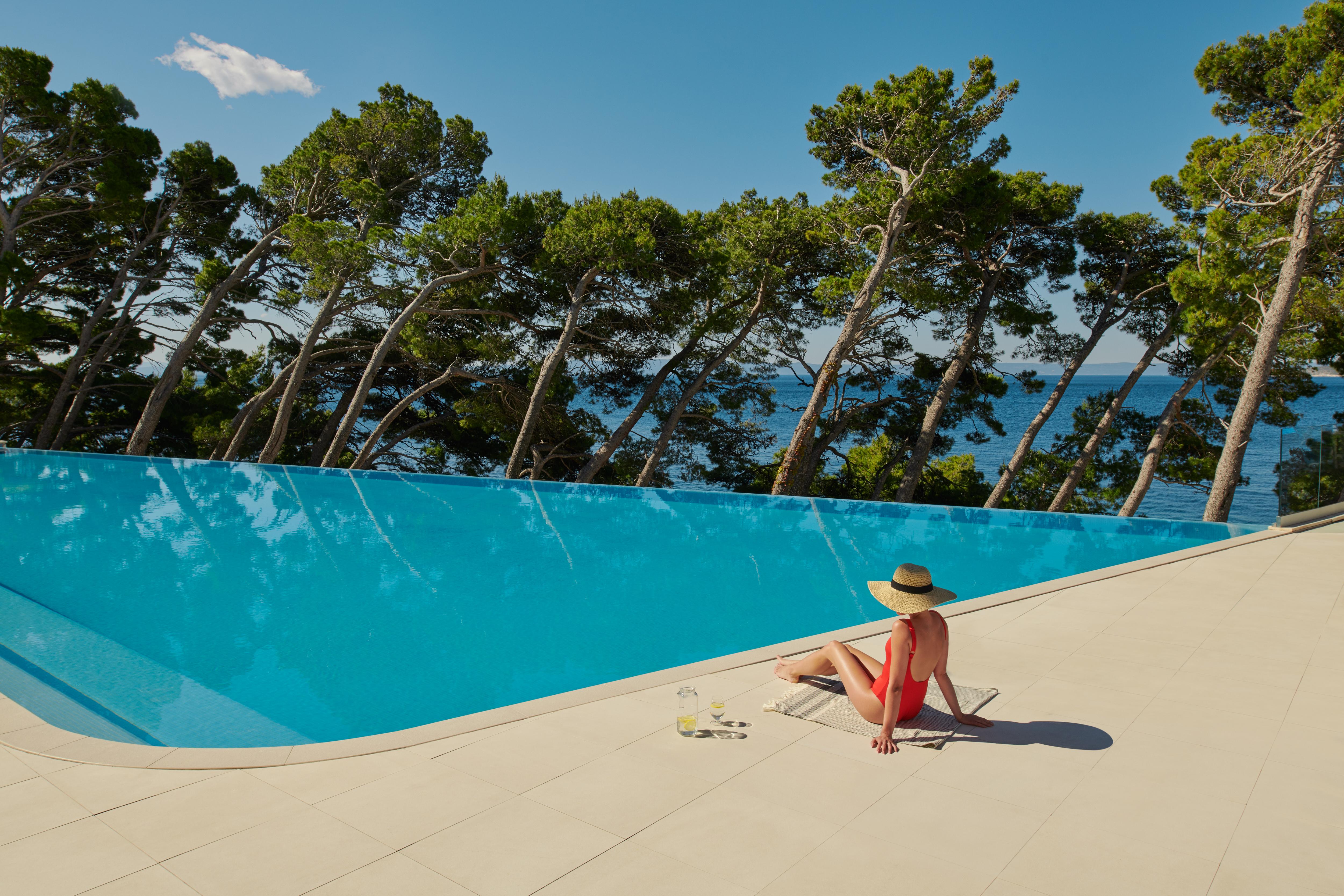 Bluesun Mala Berulia Otel Brela Dış mekan fotoğraf