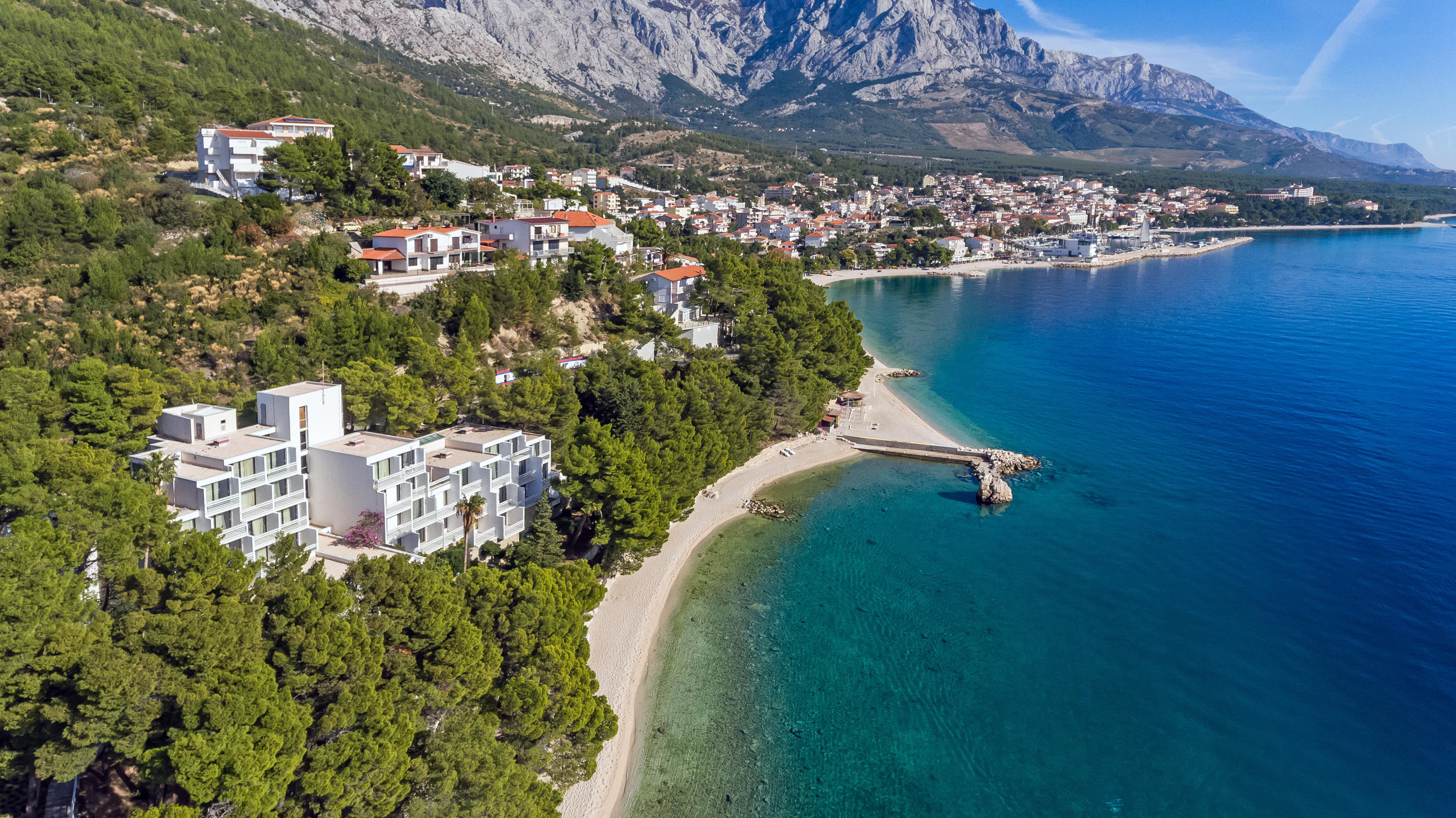 Bluesun Mala Berulia Otel Brela Dış mekan fotoğraf