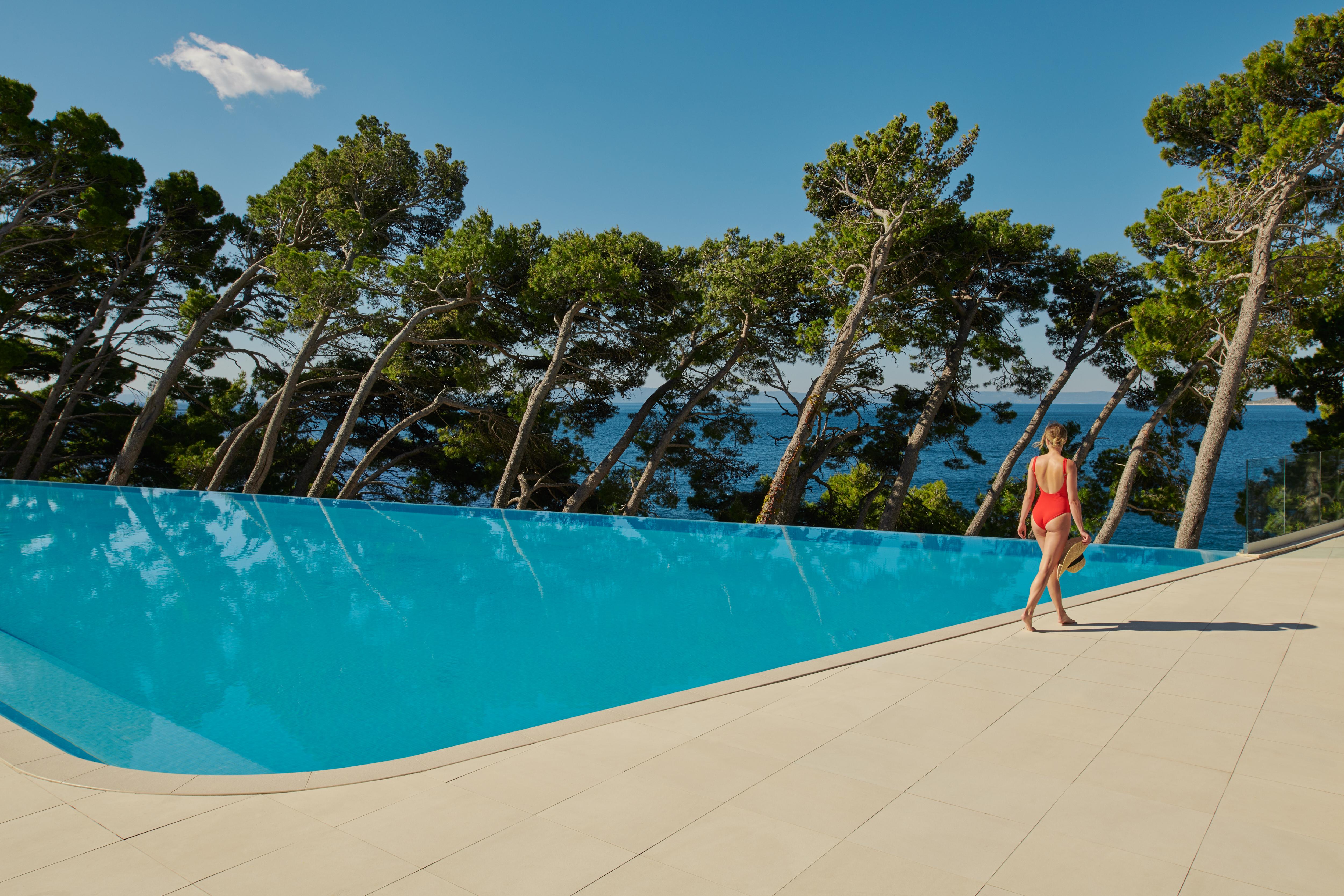 Bluesun Mala Berulia Otel Brela Dış mekan fotoğraf