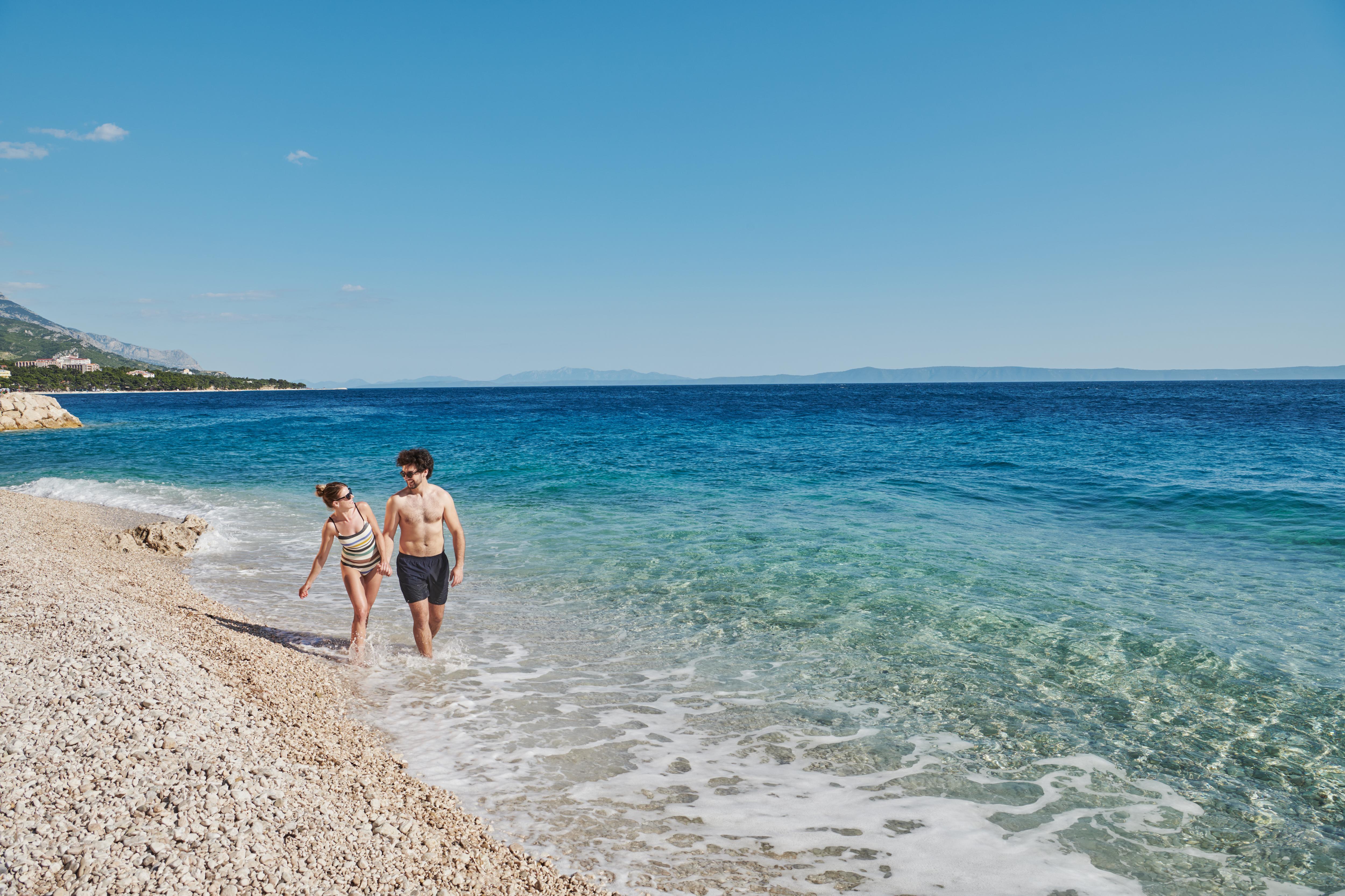Bluesun Mala Berulia Otel Brela Dış mekan fotoğraf
